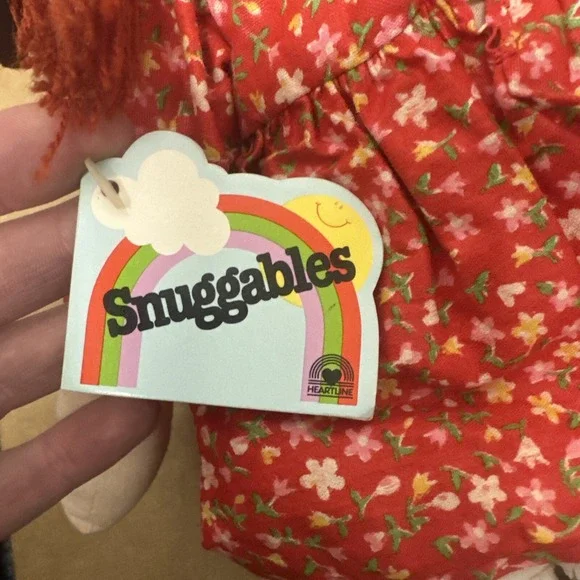 Snuggables 1983 Megan Vintage Doll New With Tags